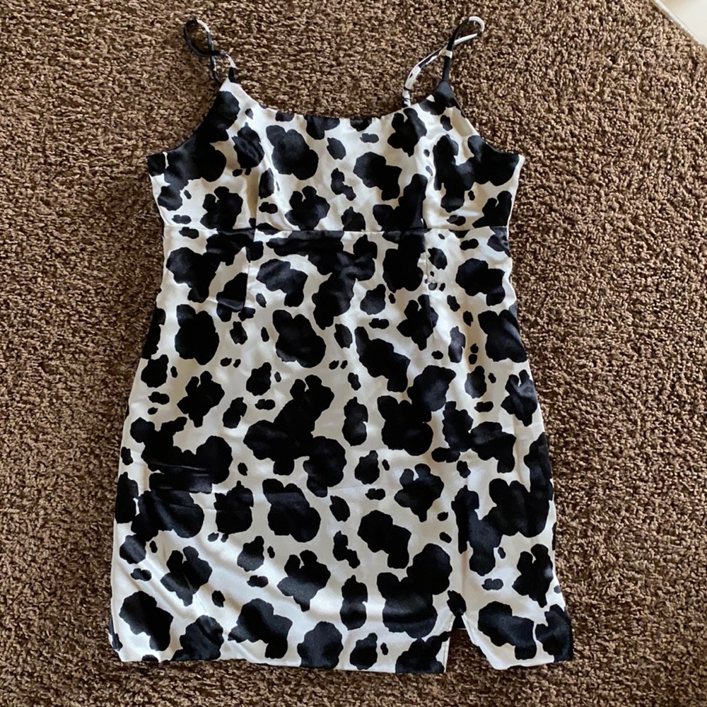 Wild Fable Cow Print Slip Dress